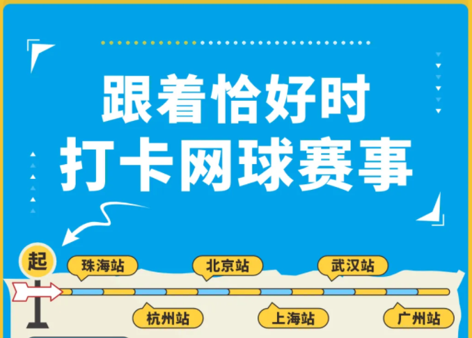 我們來了，跟著恰好時(shí)打卡網(wǎng)球賽事！